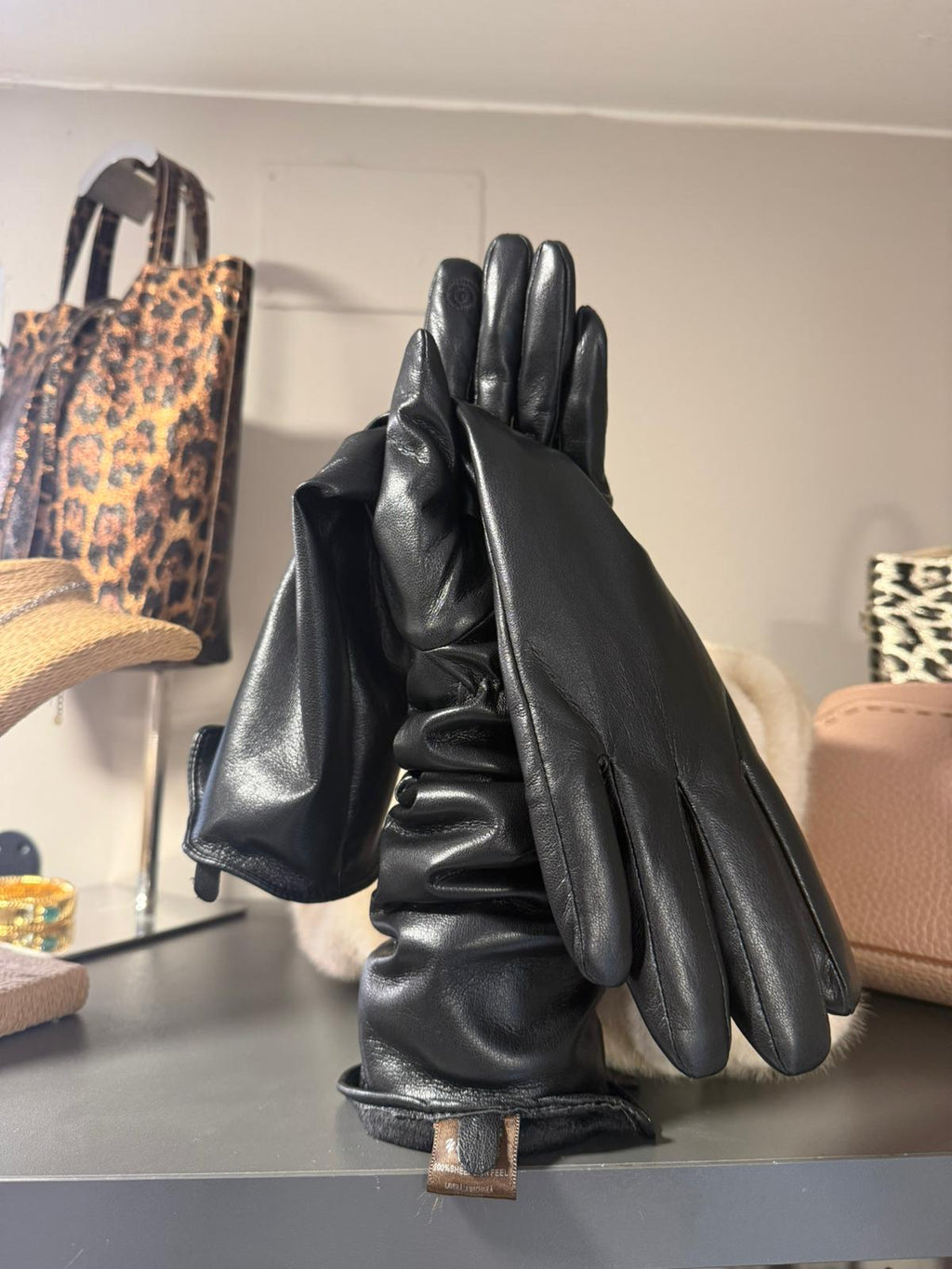 Guantes Largos Piel Sintética - Elegancia y Calidez para Invierno