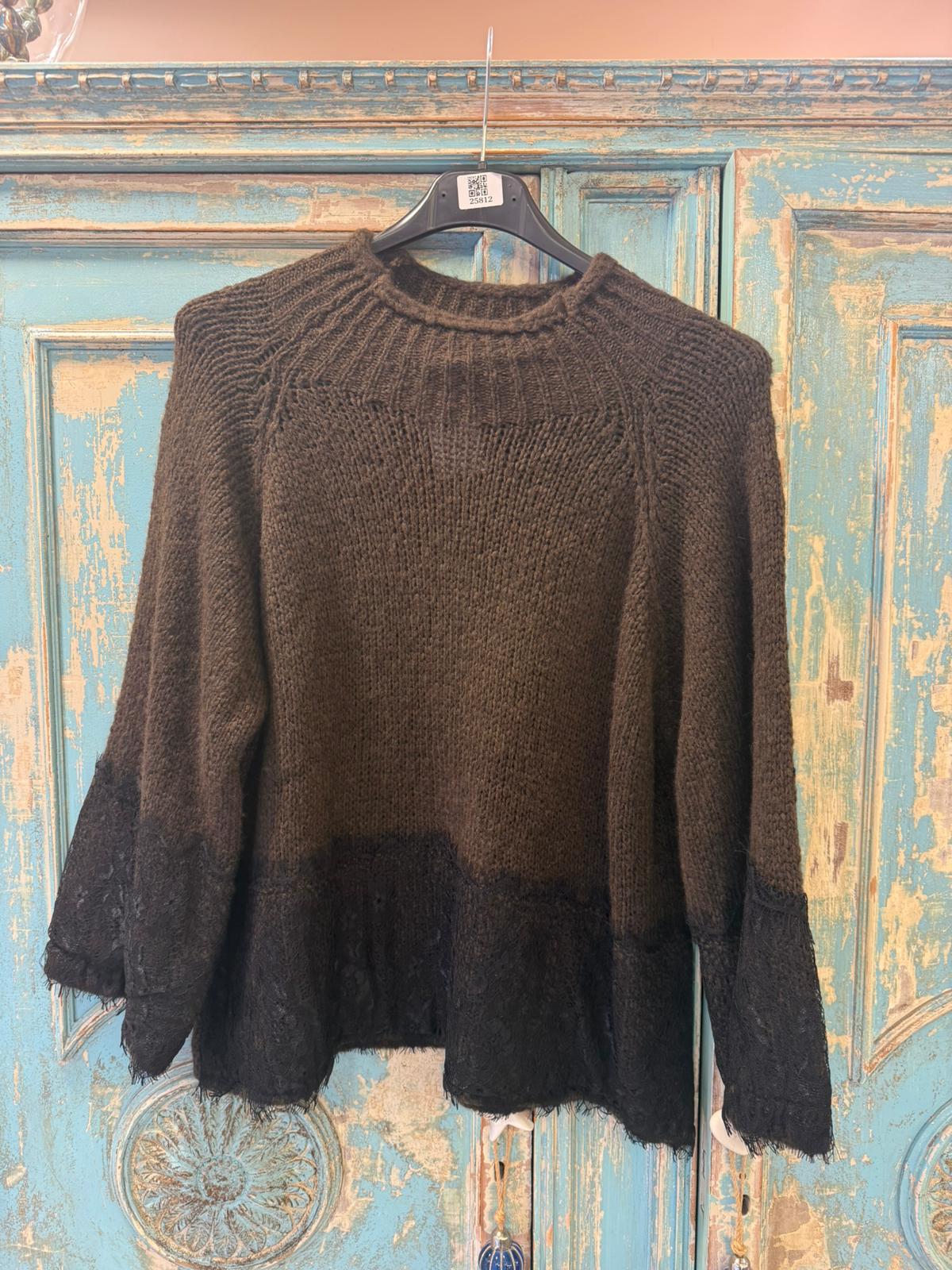 Jersey Oversize Mangas Acampanadas - Punto Texturizado | Dondola