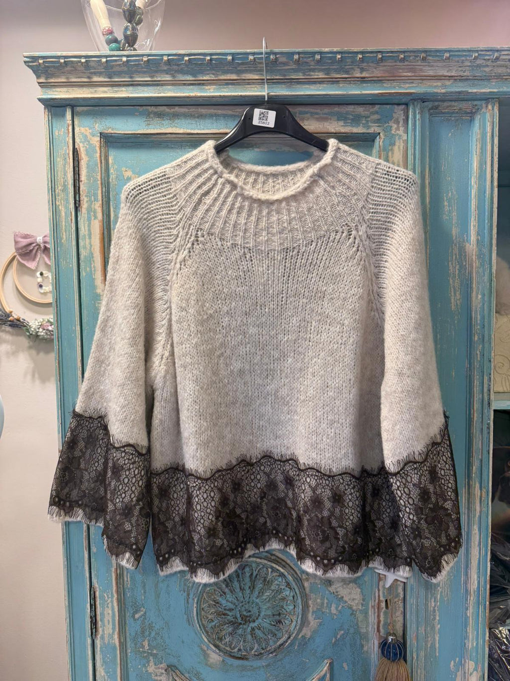 Jersey Oversize Mangas Acampanadas - Punto Texturizado | Dondola