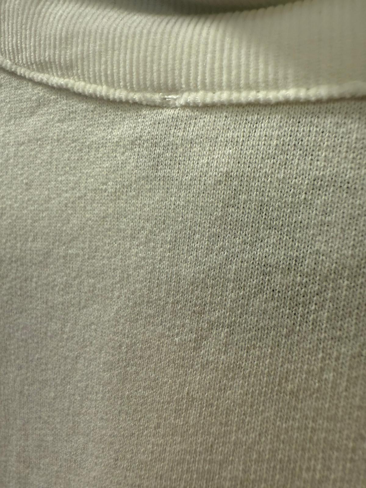 Chaqueta Blanca con Cuello Fruncido - 95% Algodón 5% Elastano