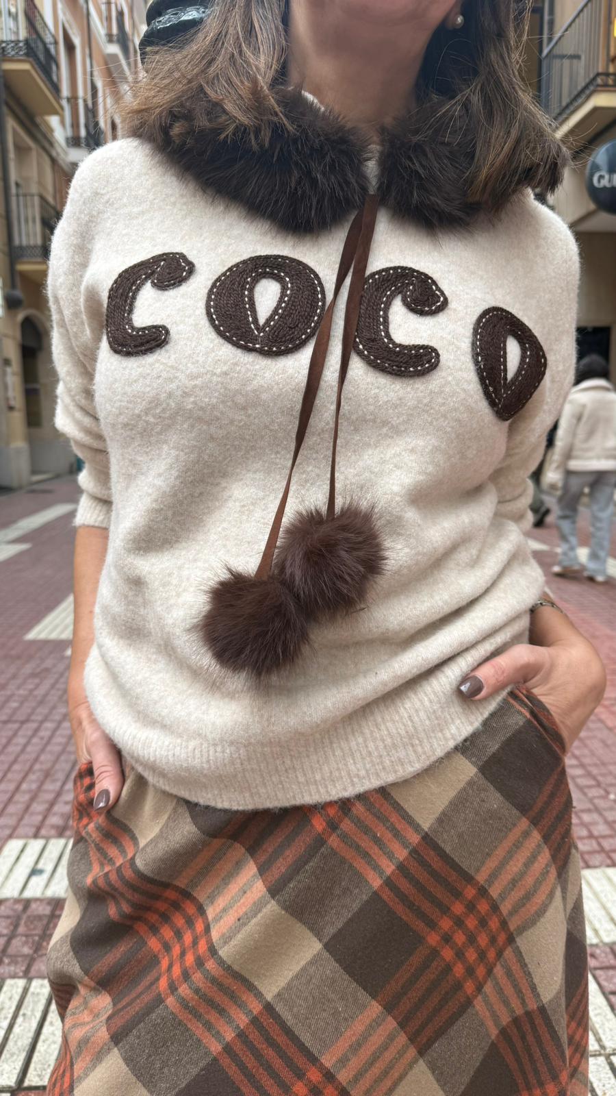 Sudadera con capucha "Coco"