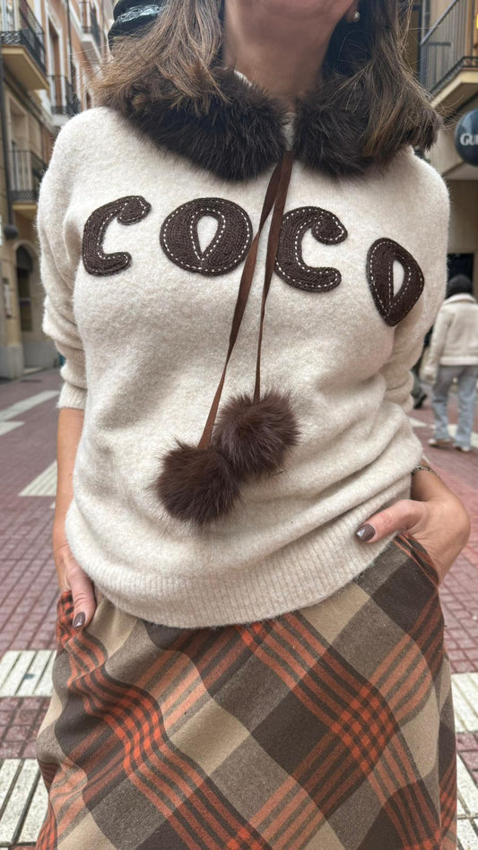 Sudadera con capucha "Coco"