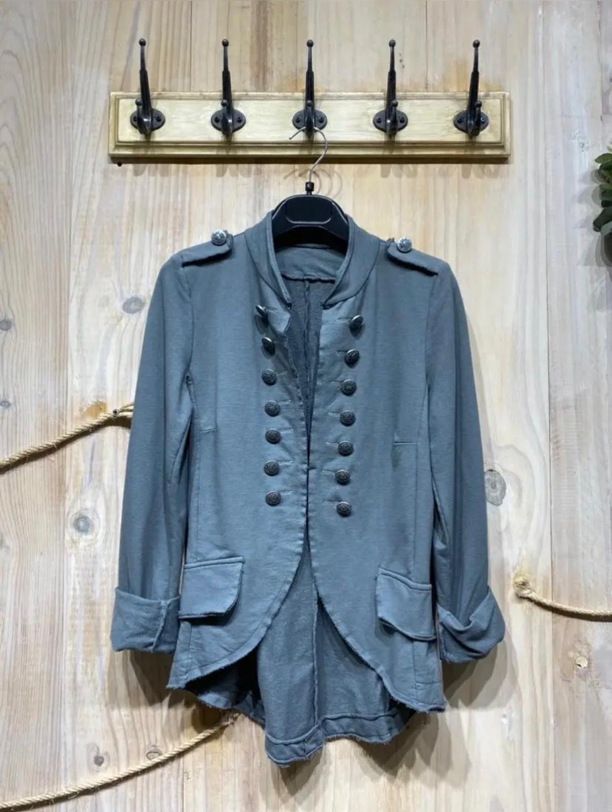 Blazer Militar Botonadura Doble