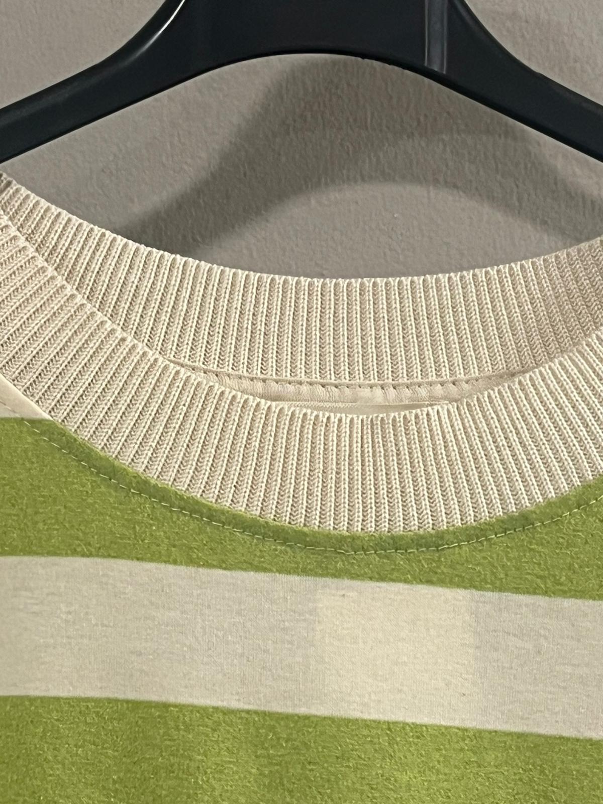 Camiseta Rayas Acabado Lencero