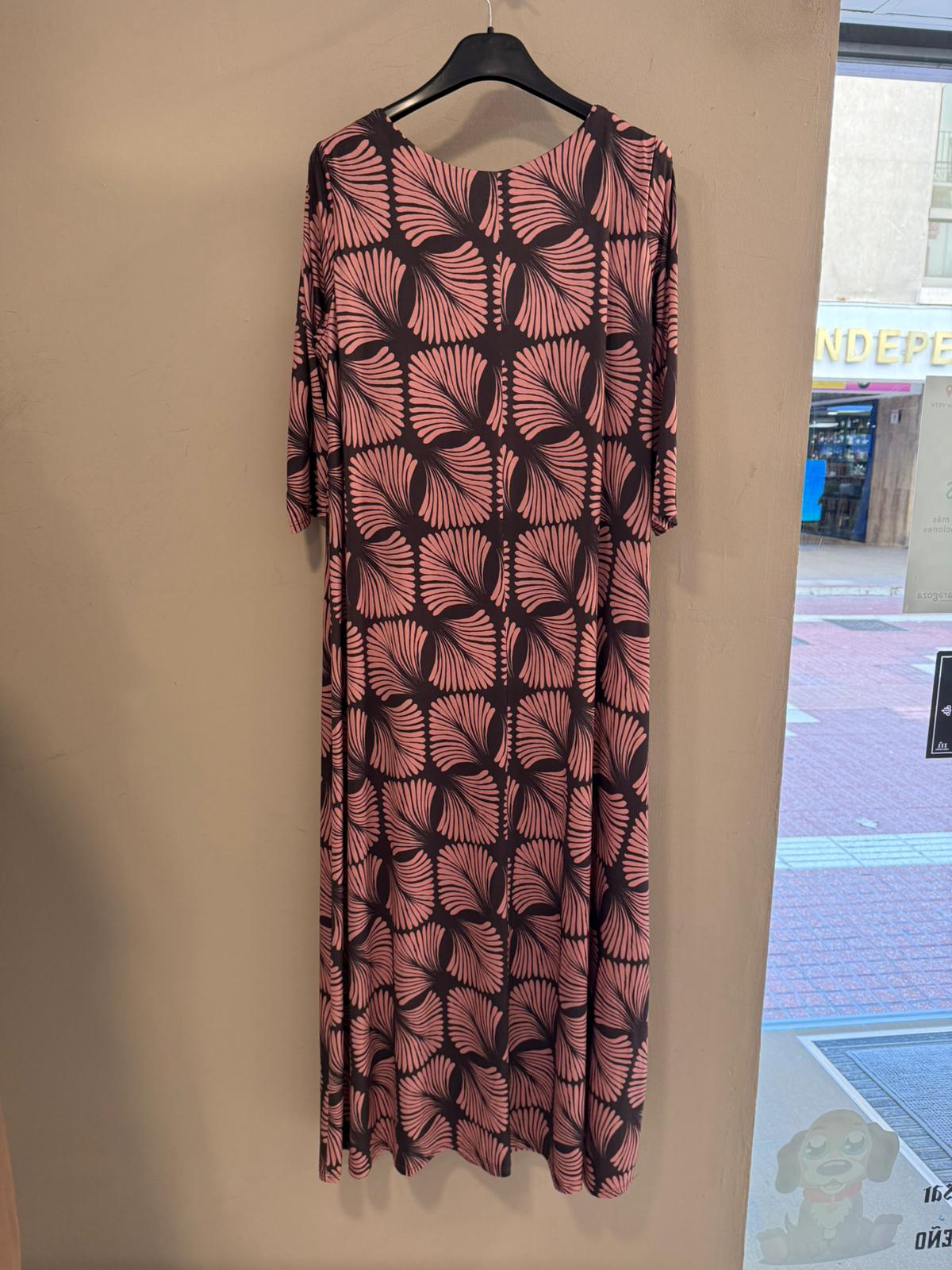 Vestido punto seda Estampado - Print Botánico