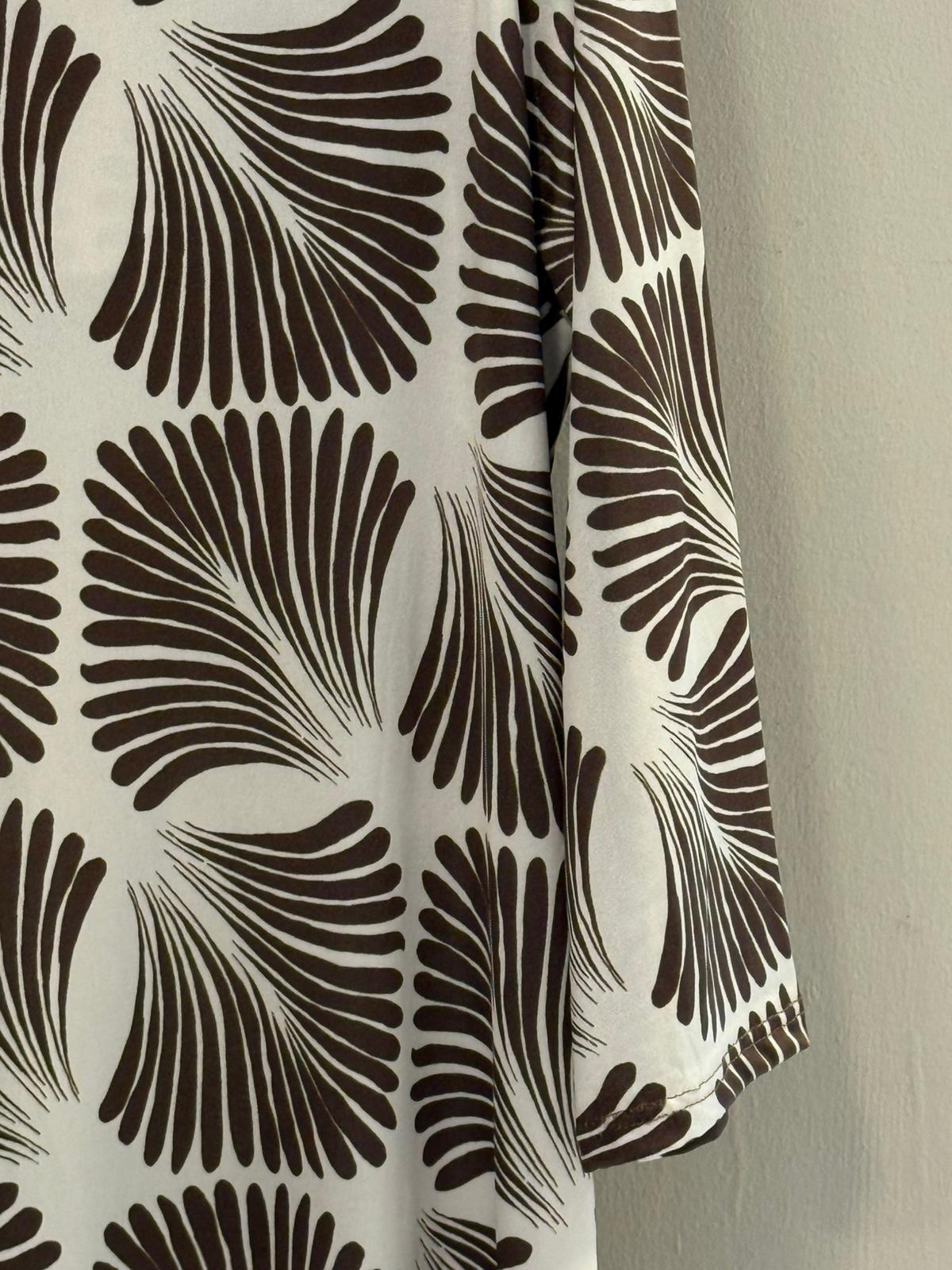 Vestido punto seda Estampado - Print Botánico