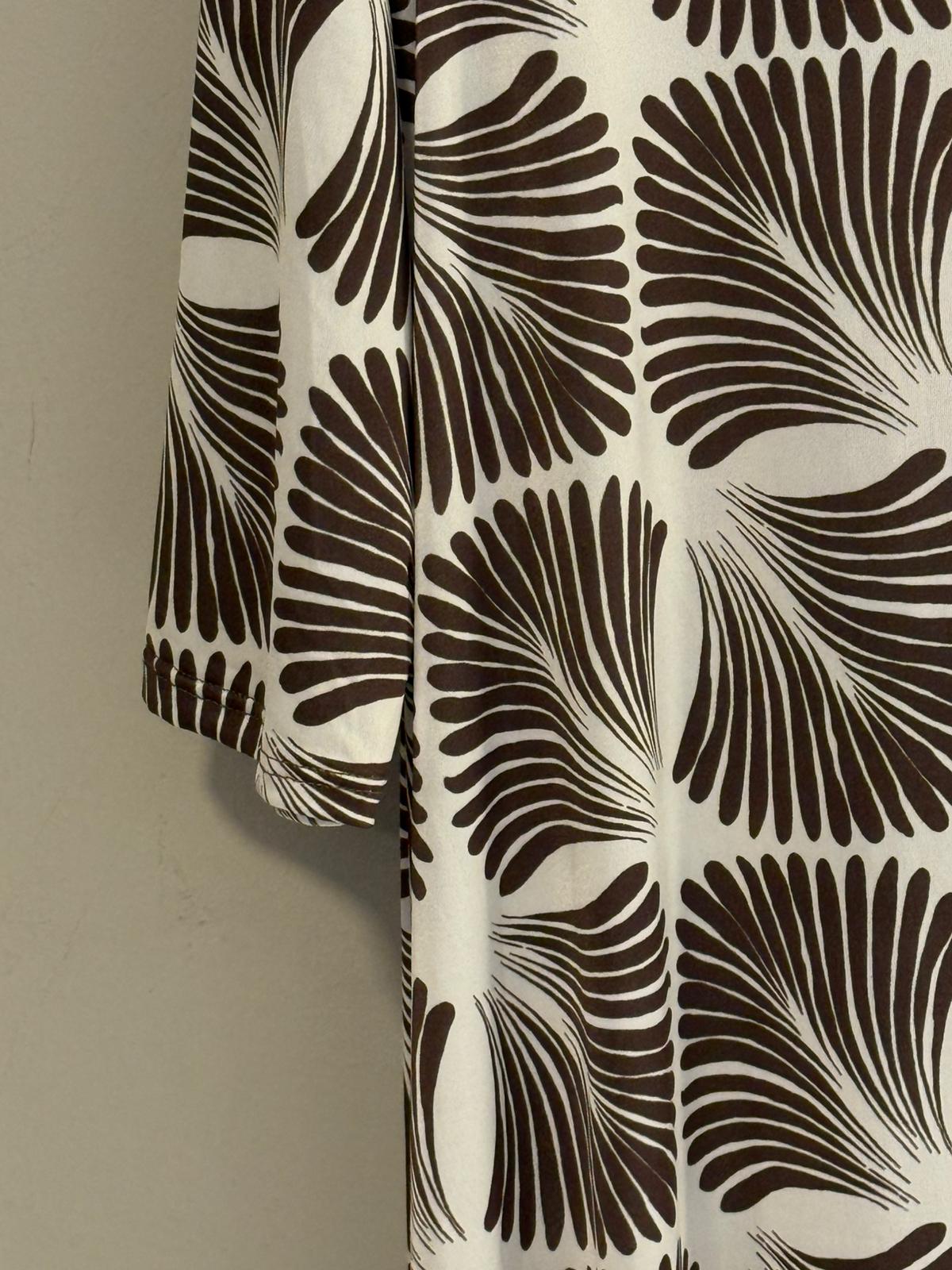 Vestido punto seda Estampado - Print Botánico