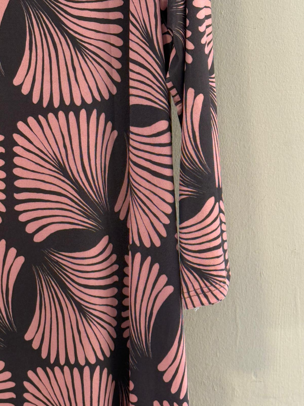 Vestido punto seda Estampado - Print Botánico