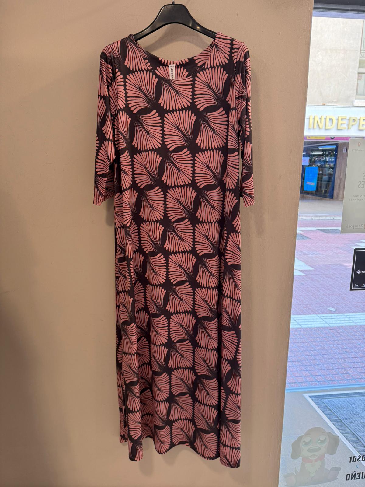 Vestido punto seda Estampado - Print Botánico