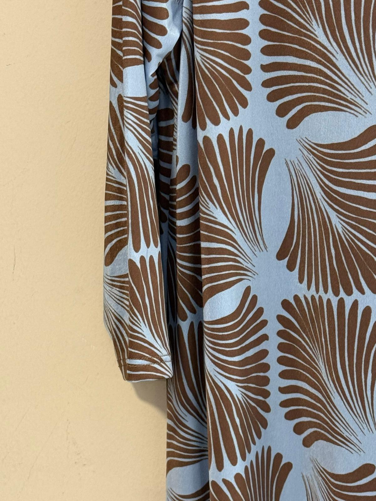 Vestido punto seda Estampado - Print Botánico