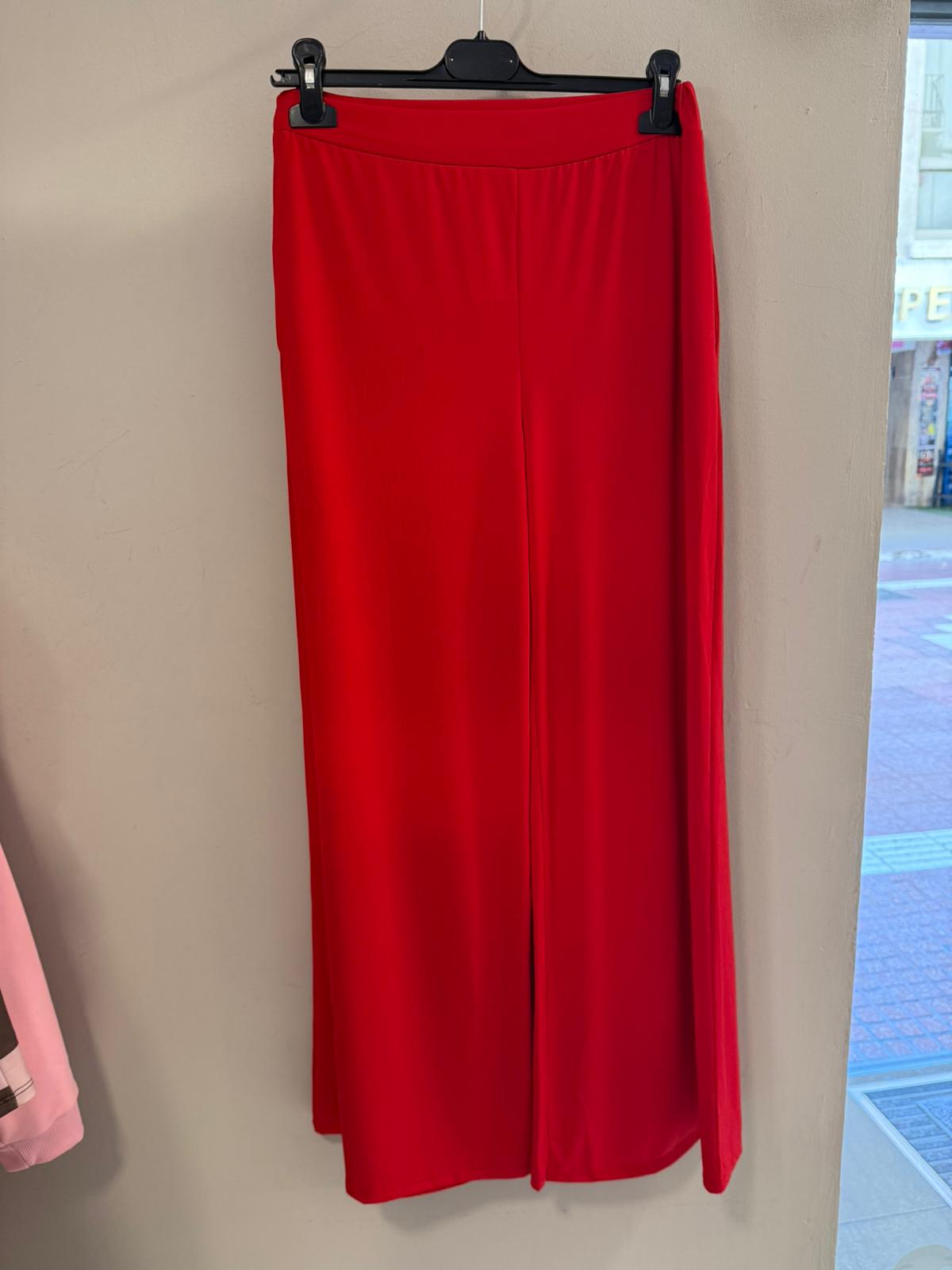 Pantalón Palazzo de Pierna Ancha (Conjunto)