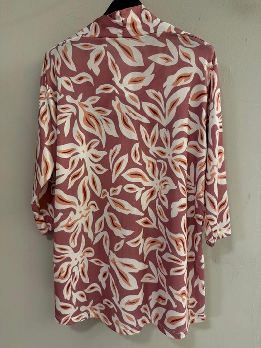 Blusa estampado hojas