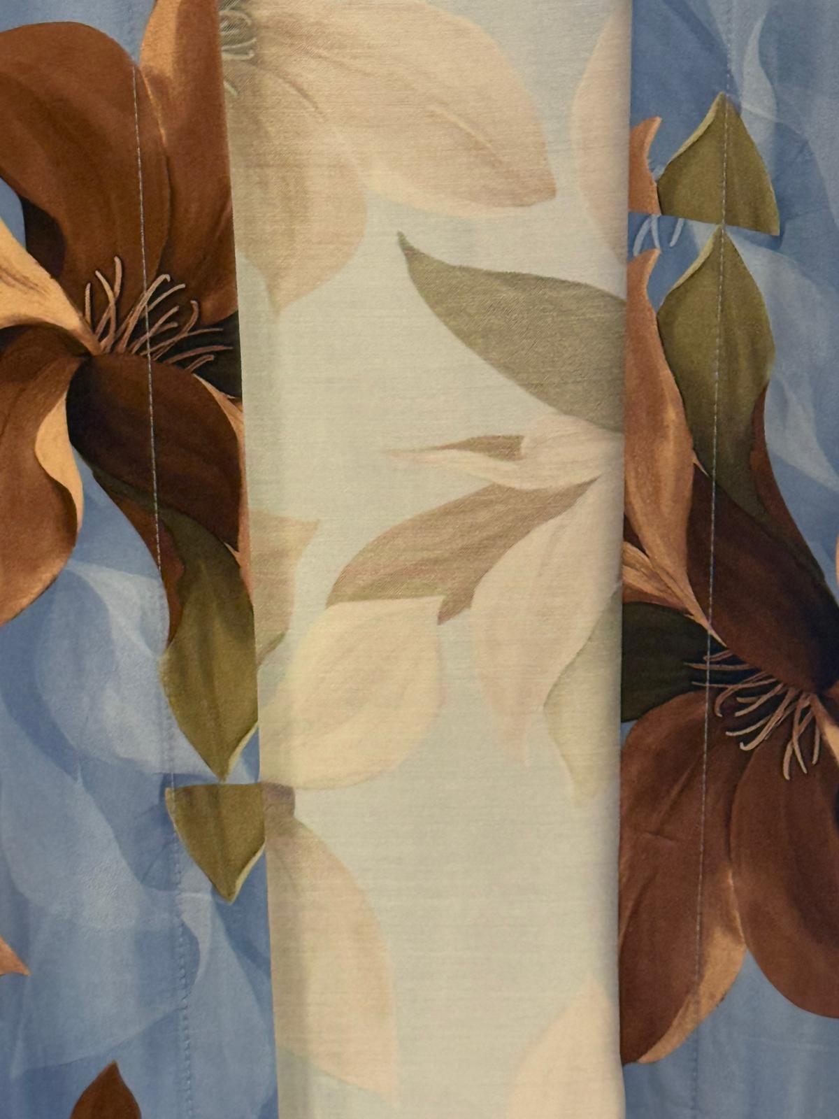 Kimono Largo Floral Clemátide
