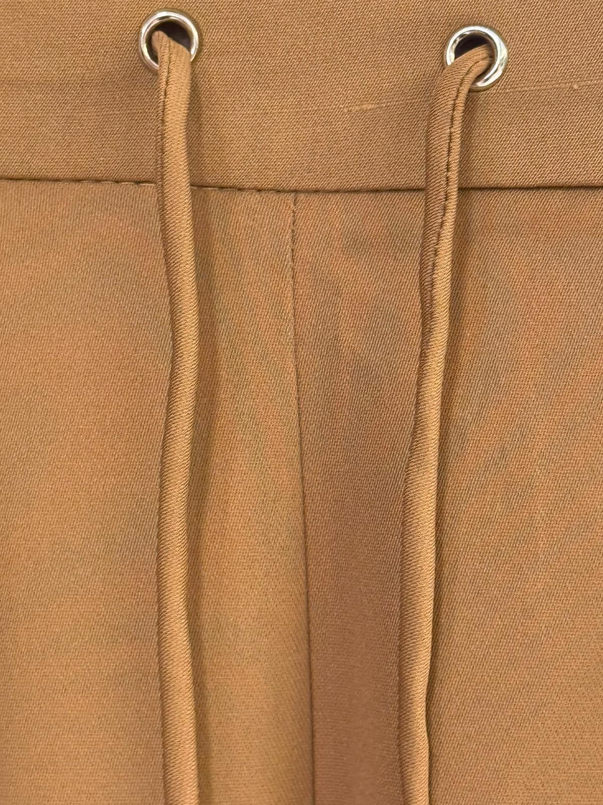 Pantalón Ancho Pinzas Cintura Elástica