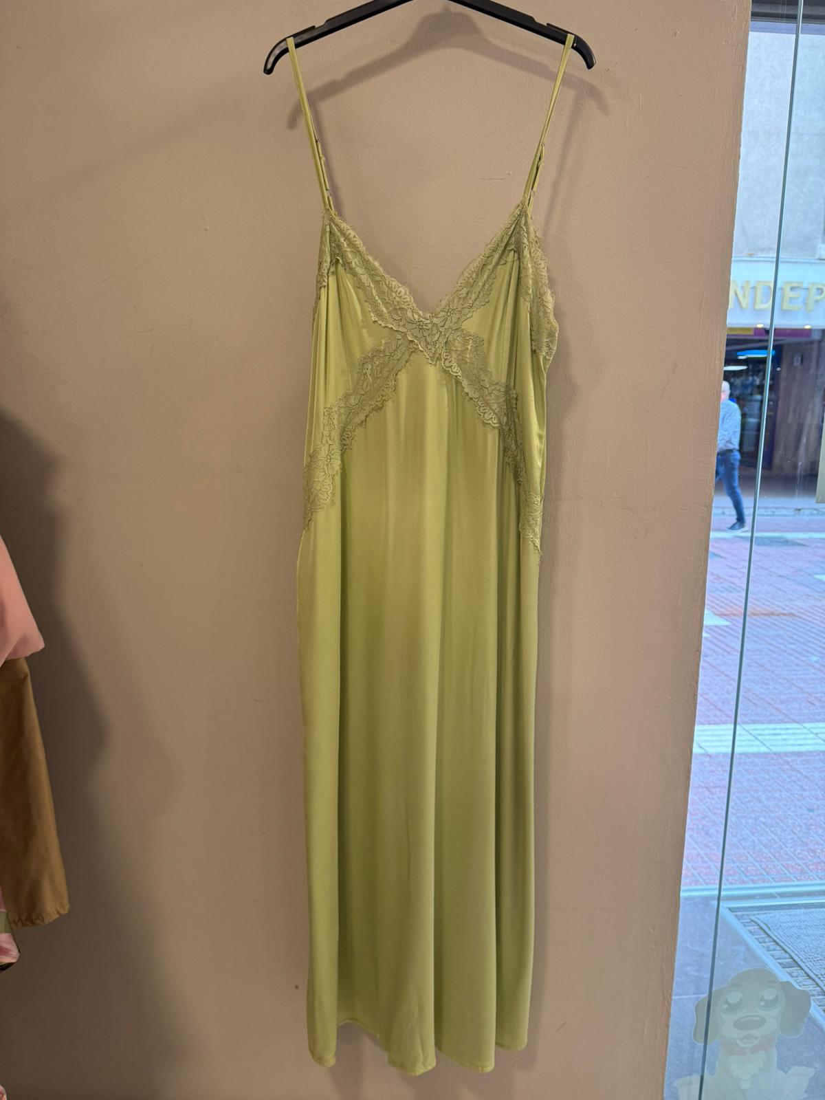 Vestido Lencero Satinado