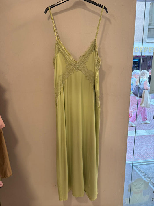 Vestido Lencero Satinado