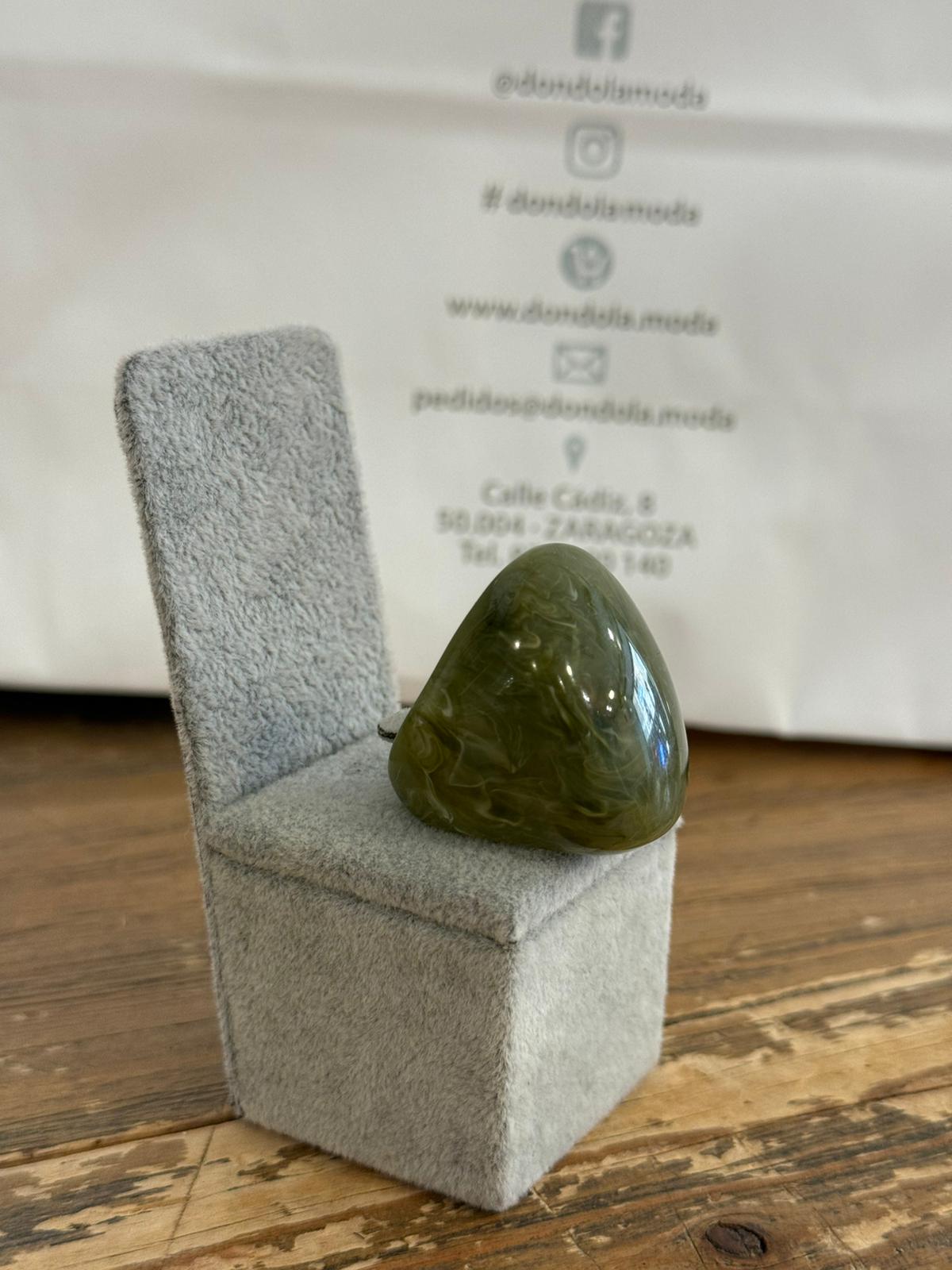 Anillo Resina Pulida