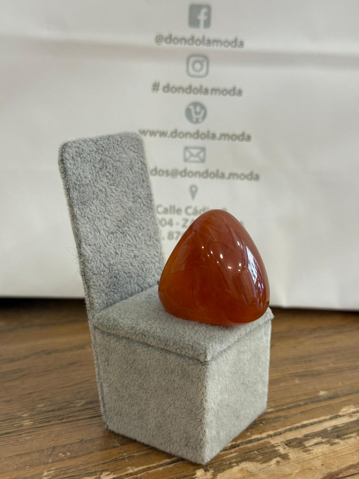 Anillo Resina Pulida