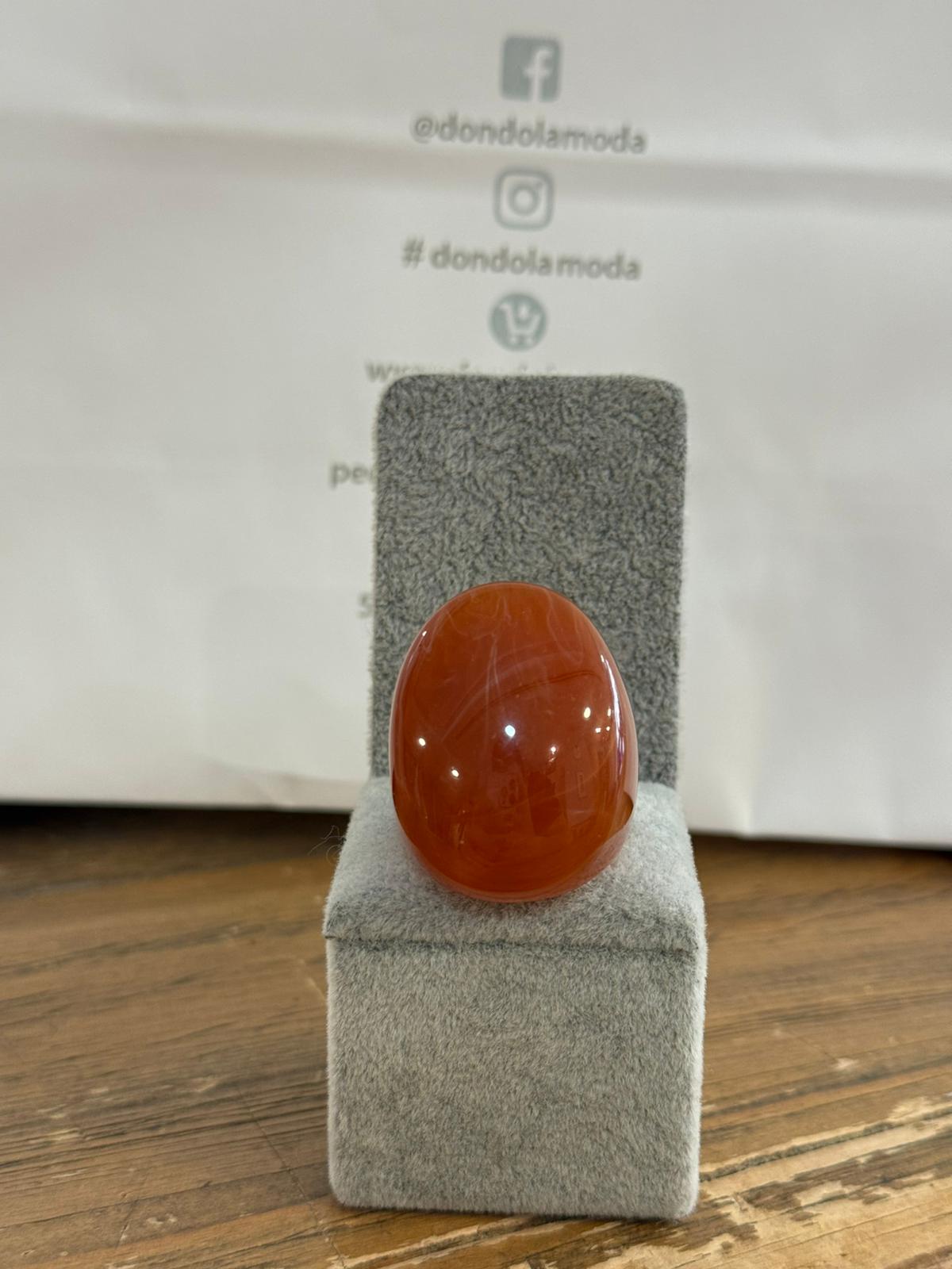 Anillo Resina Pulida