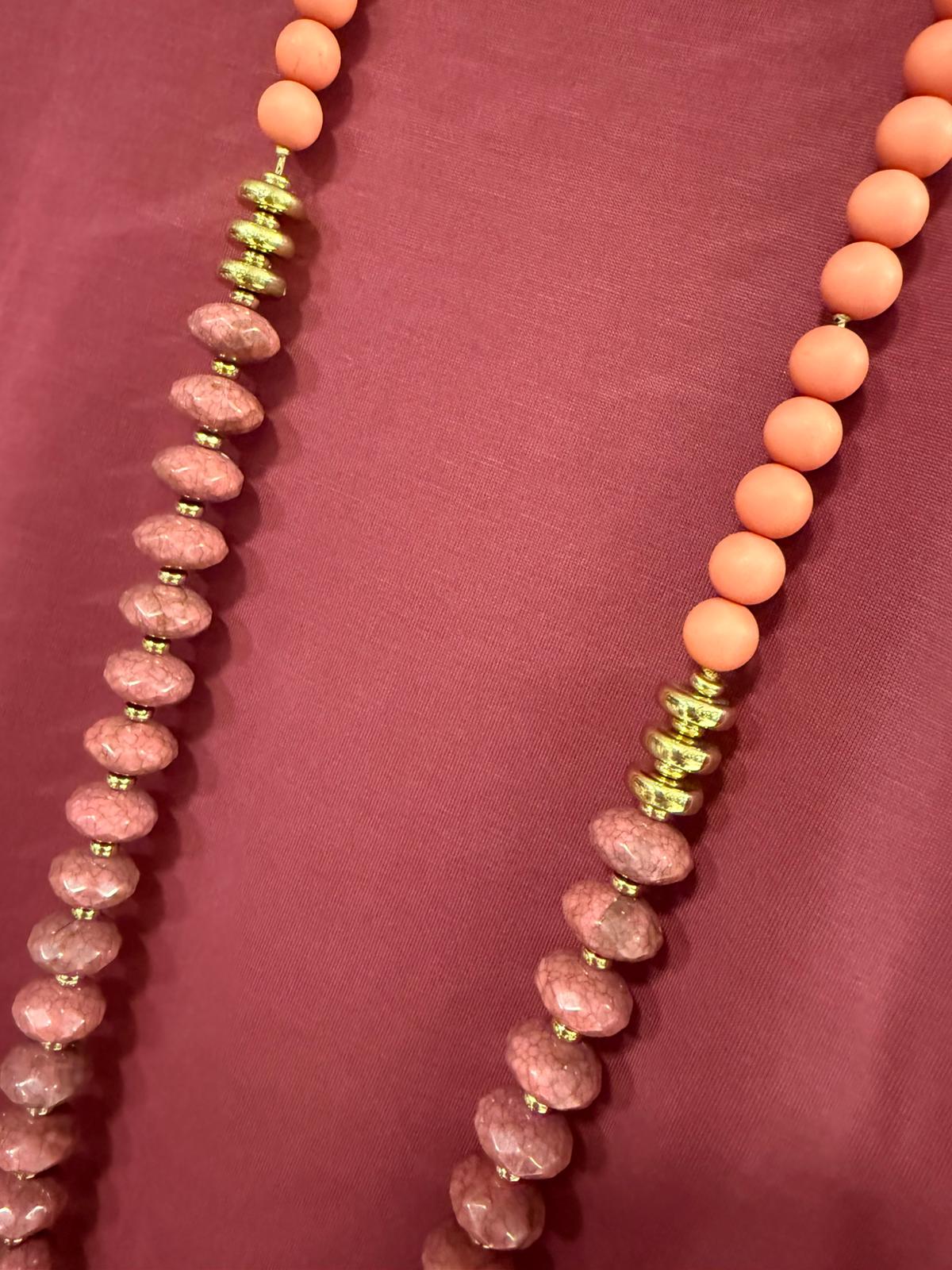 Collar Piezas Combinadas ovaladas y redondas