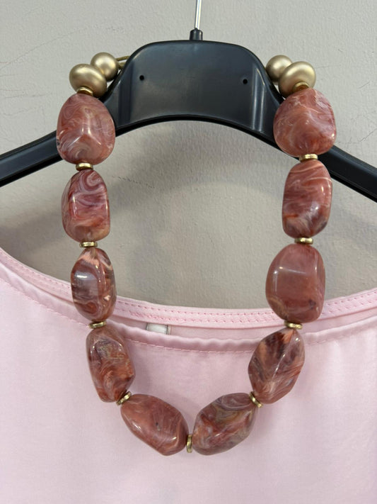 Collar Corto Piezas desiguales grandes