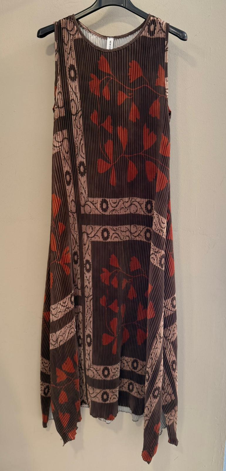 Vestido Floral Plisado Soleil