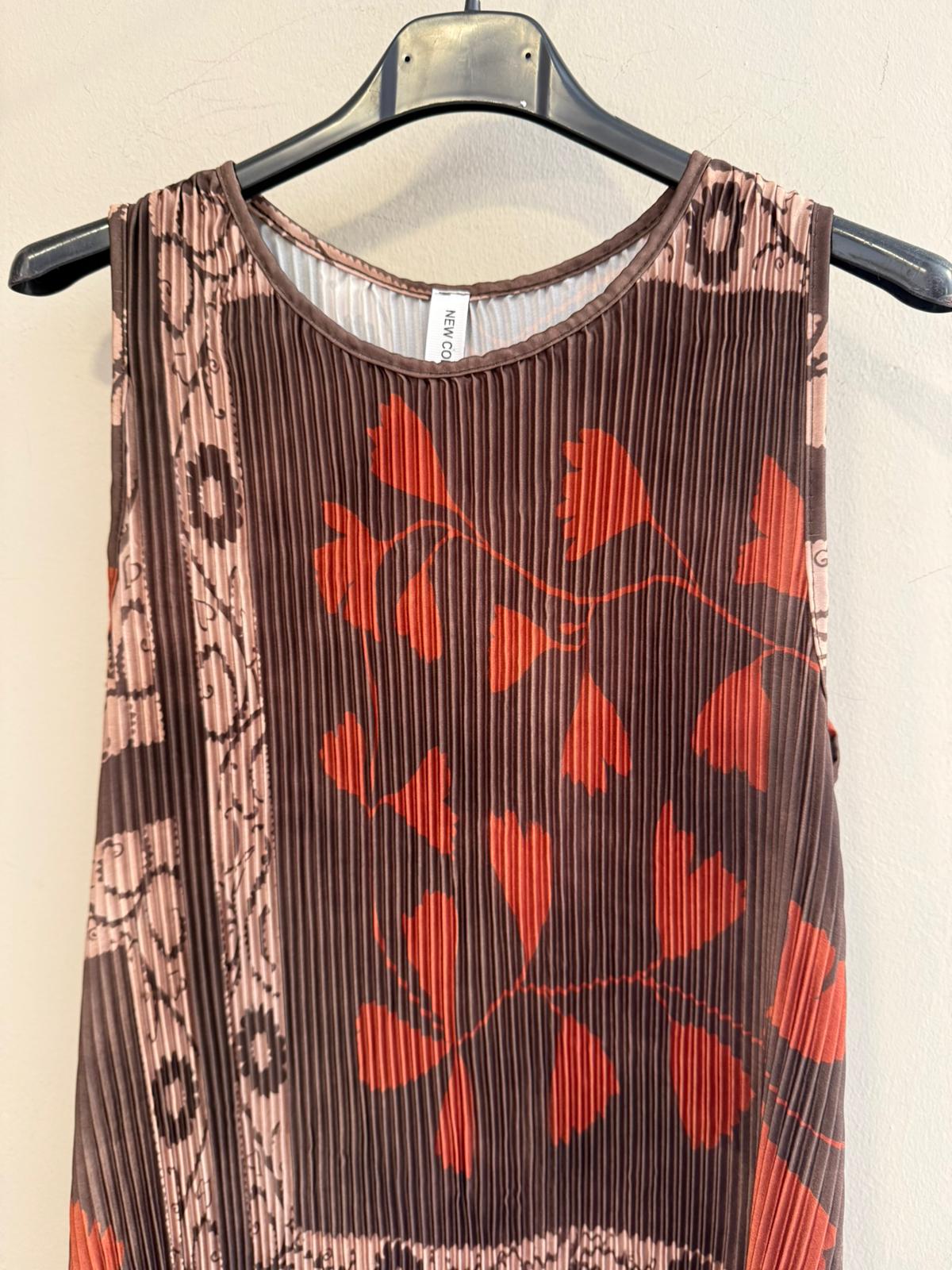 Vestido Floral Plisado Soleil