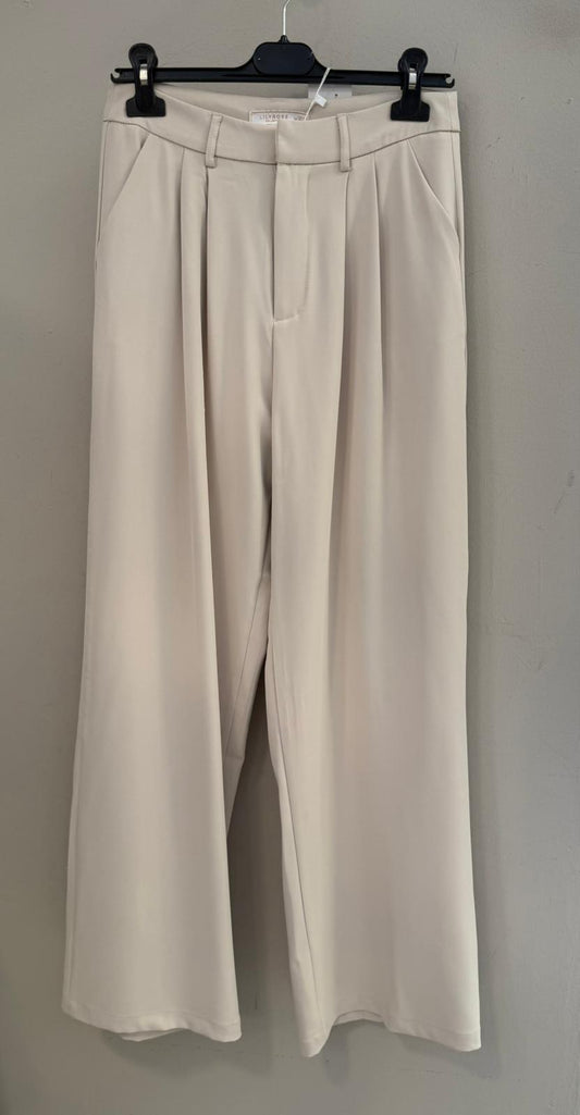 Pantalón Vestir Ancho con Pinzas