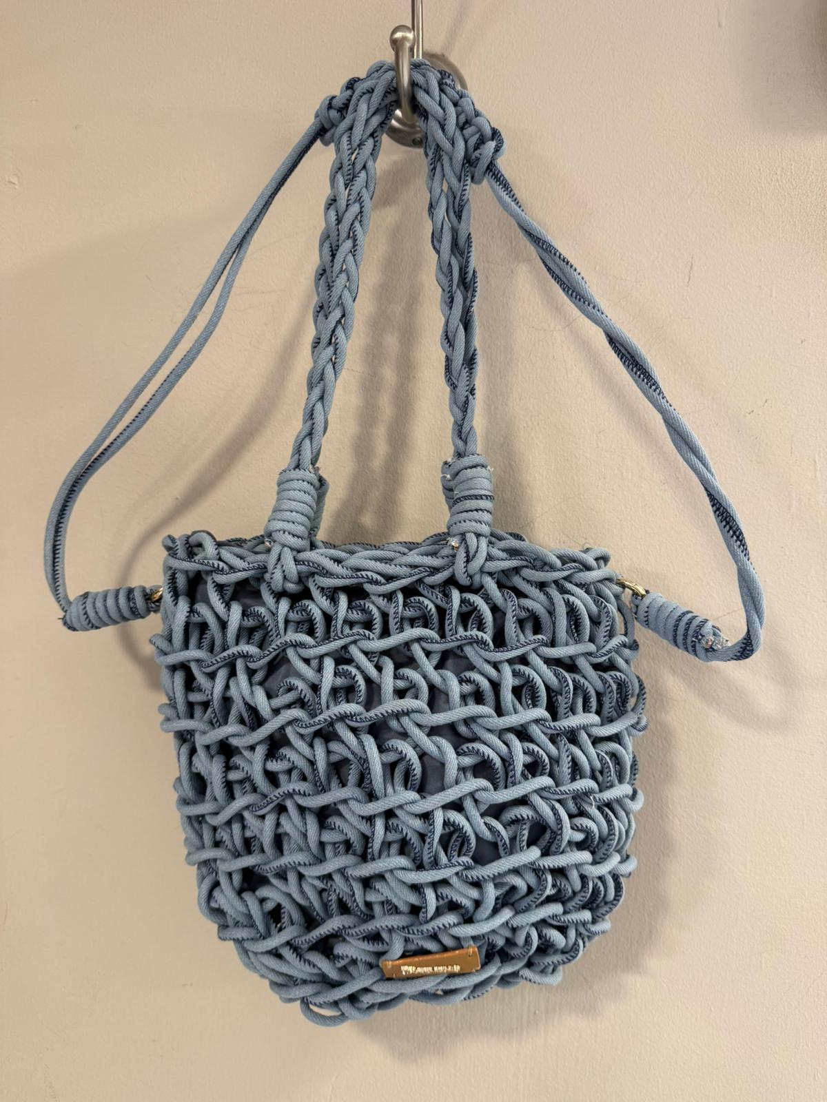 Bolso Nudos Azul Denim