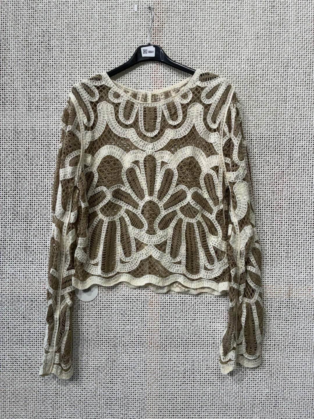 Jersey Verano Crochet 100% Algodón