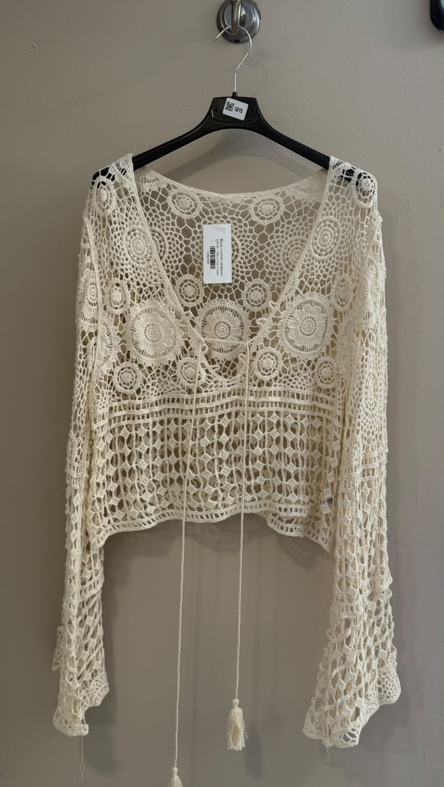 Jersey Crochet Cordones
