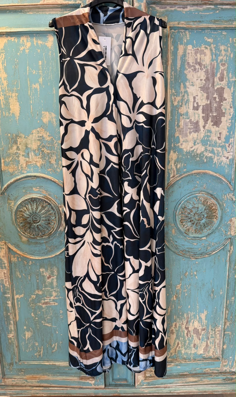 Vestido Estampado Floral Seda Fría