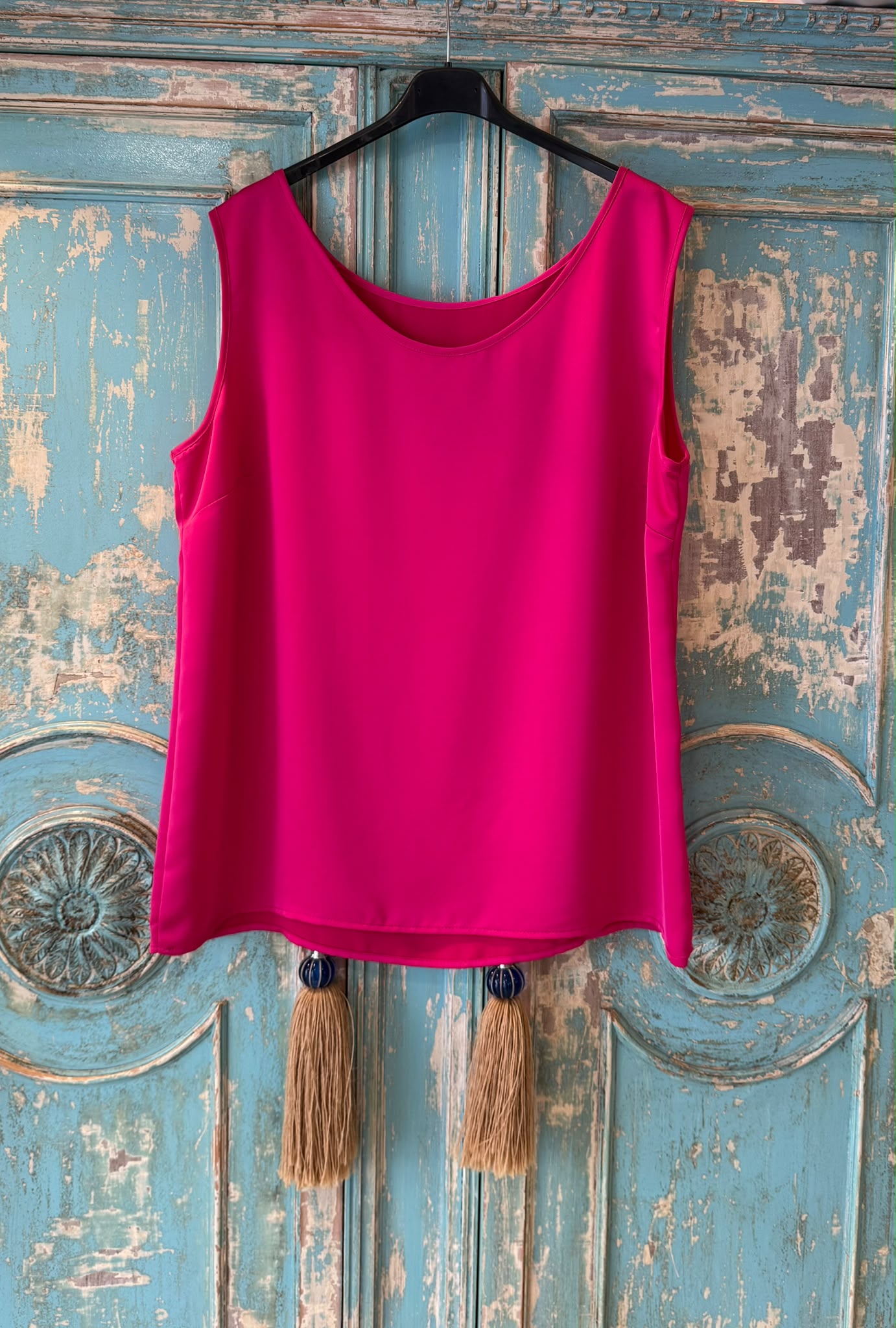 Blusa Doble Capa Lunares