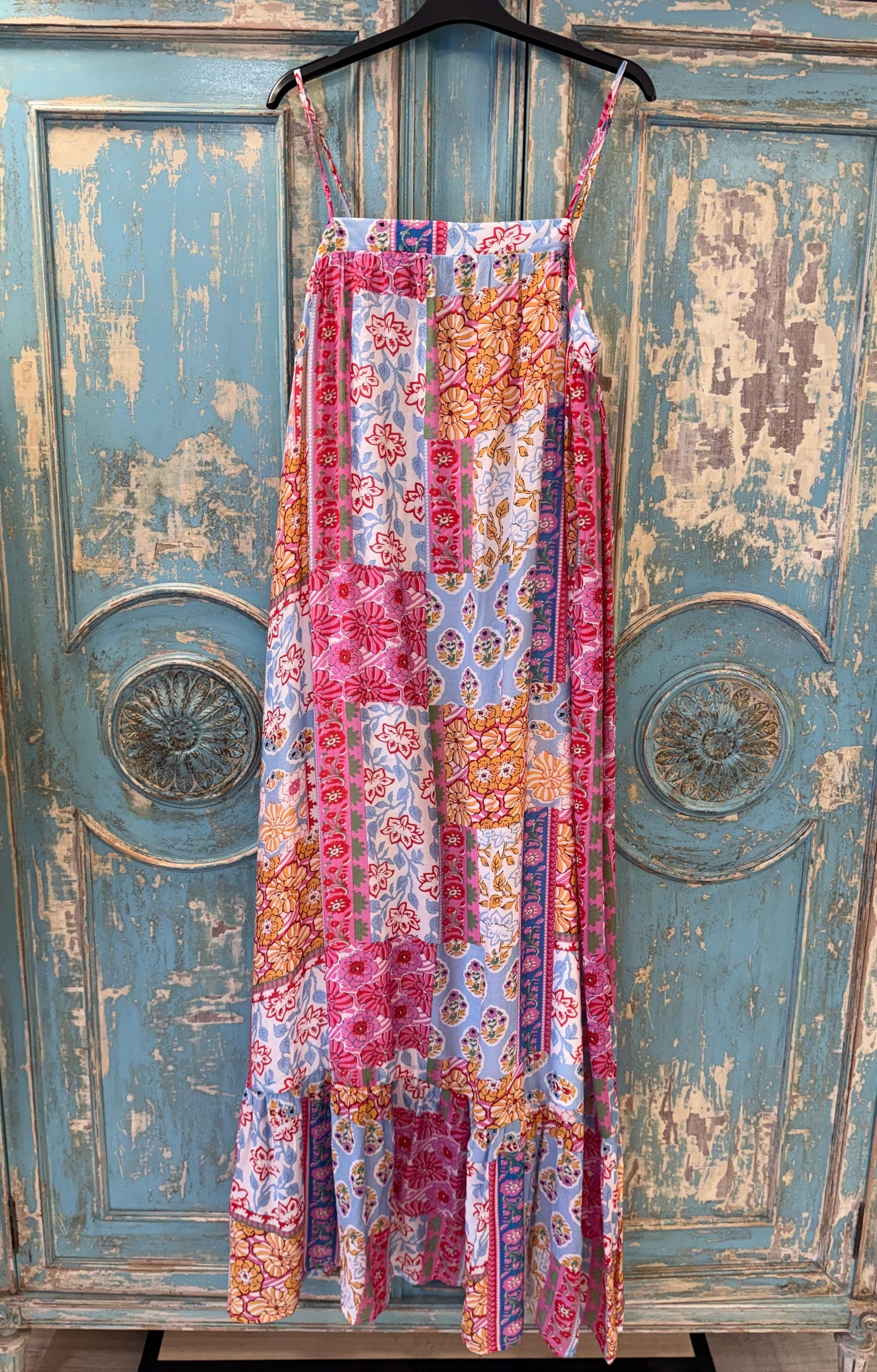 Vestido tirantes finos floral