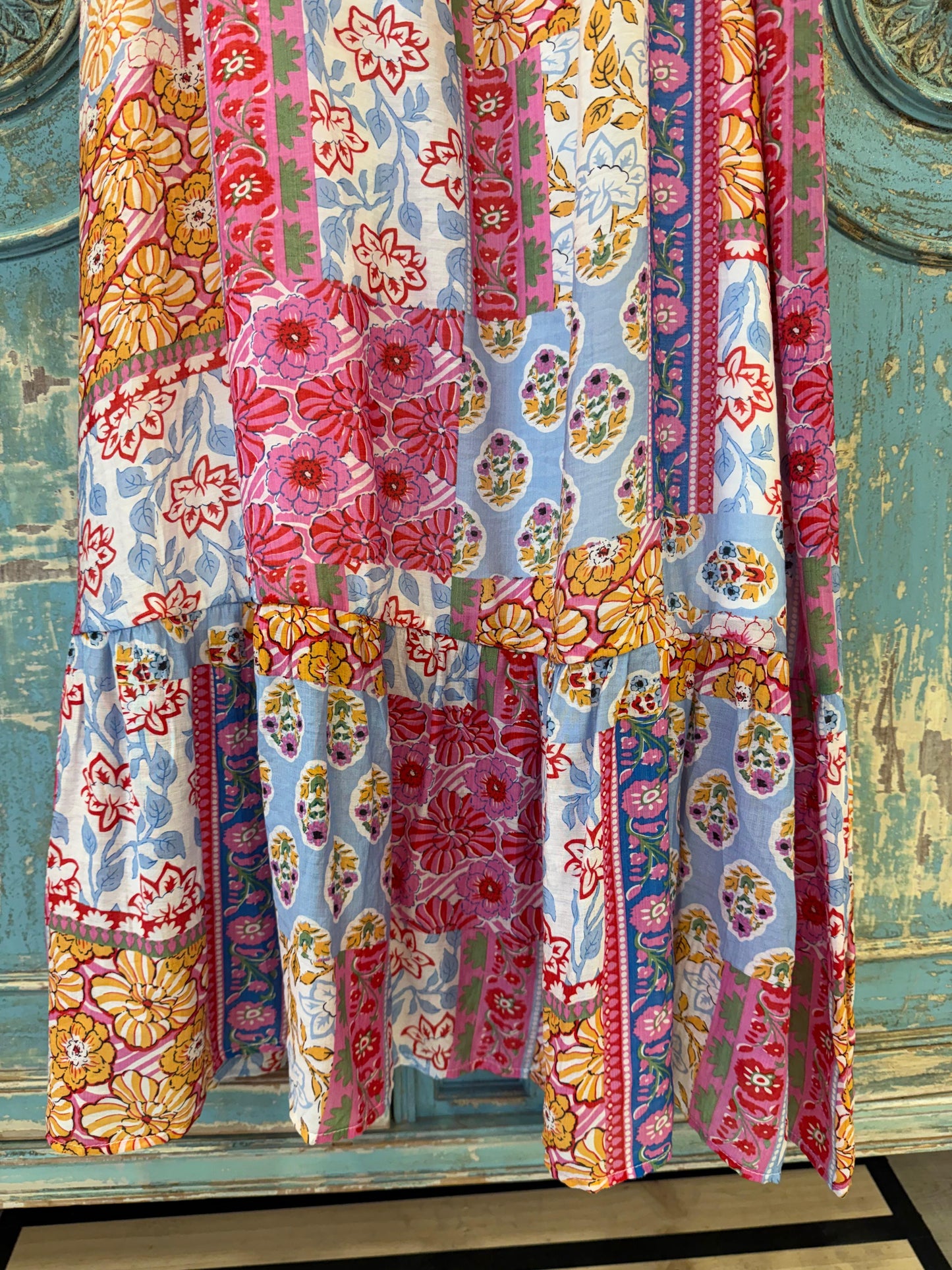 Vestido tirantes finos floral