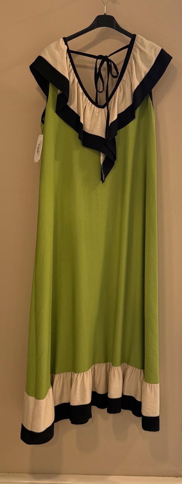 Vestido con volantes