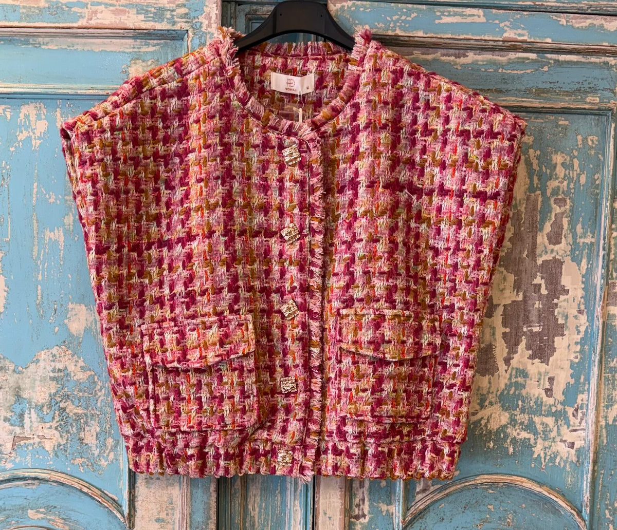Chaleco multicolor