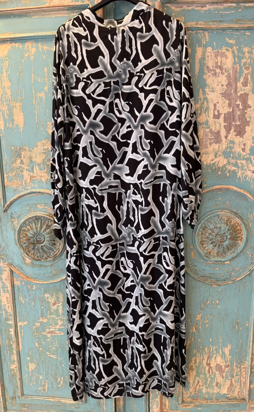 Vestido Camisero Abstracto