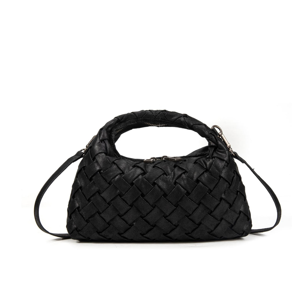 Bolso de mano acabado Trenzado