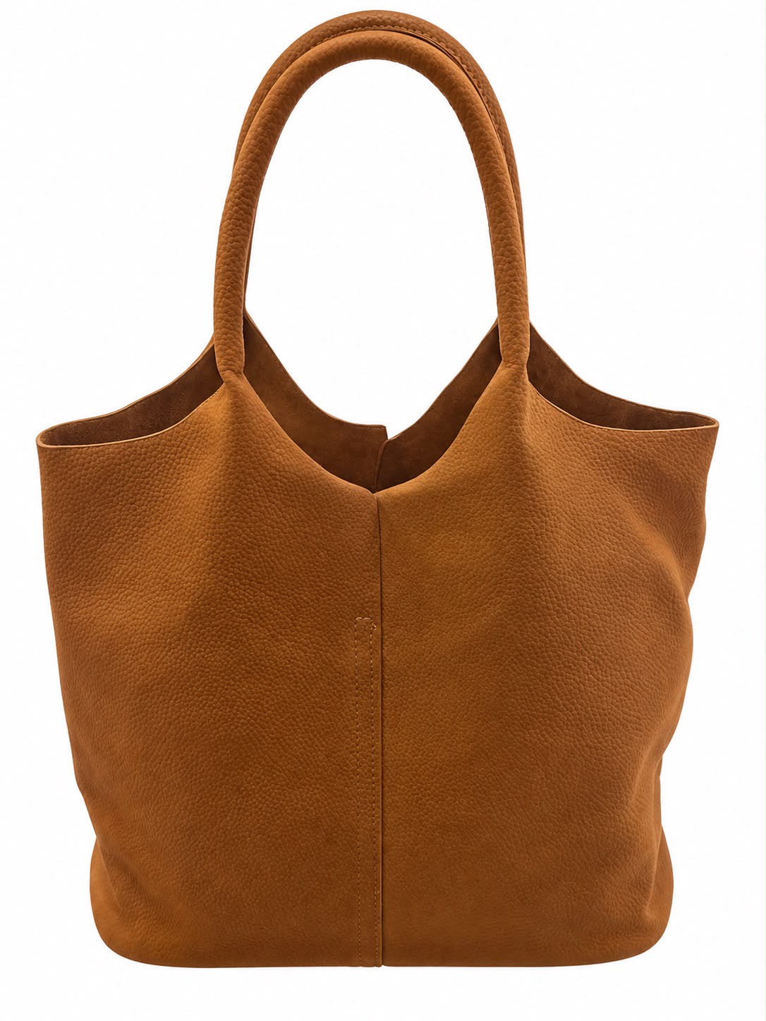 Bolso shopper costura central