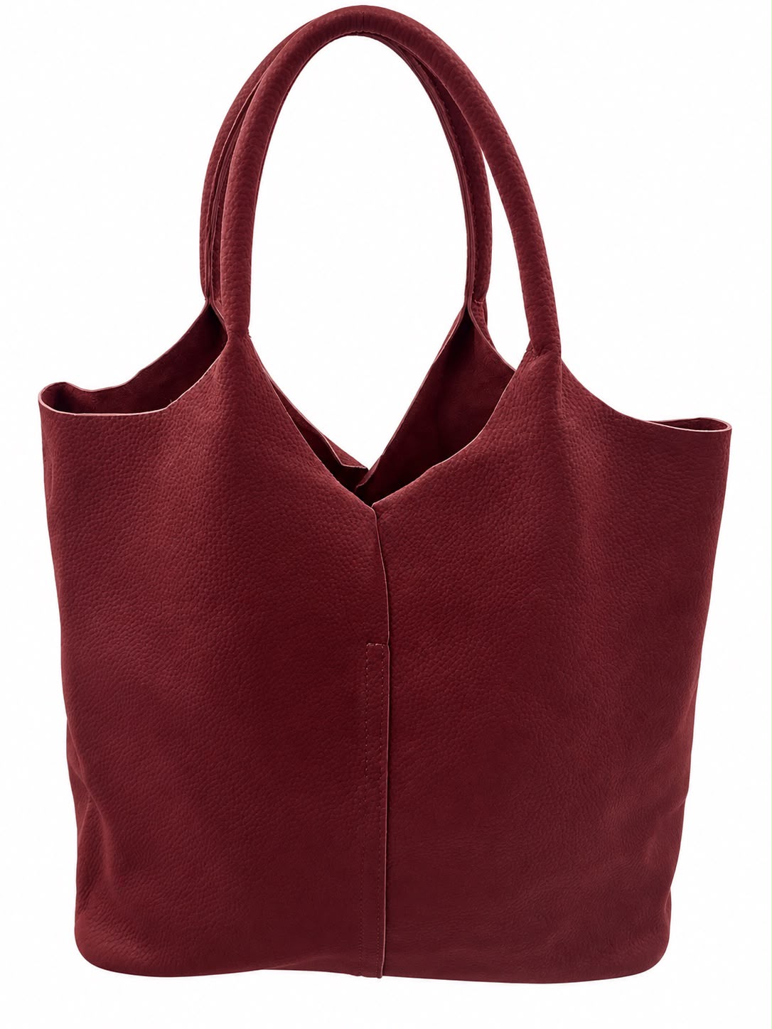 Bolso shopper costura central