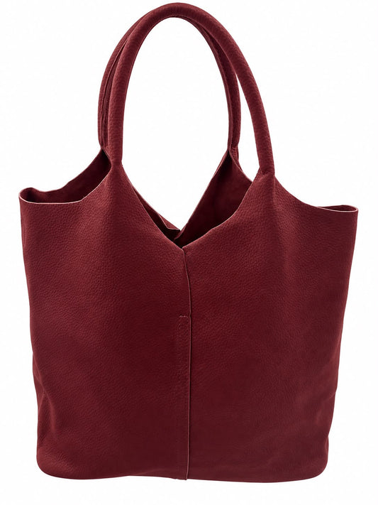 Bolso shopper costura central