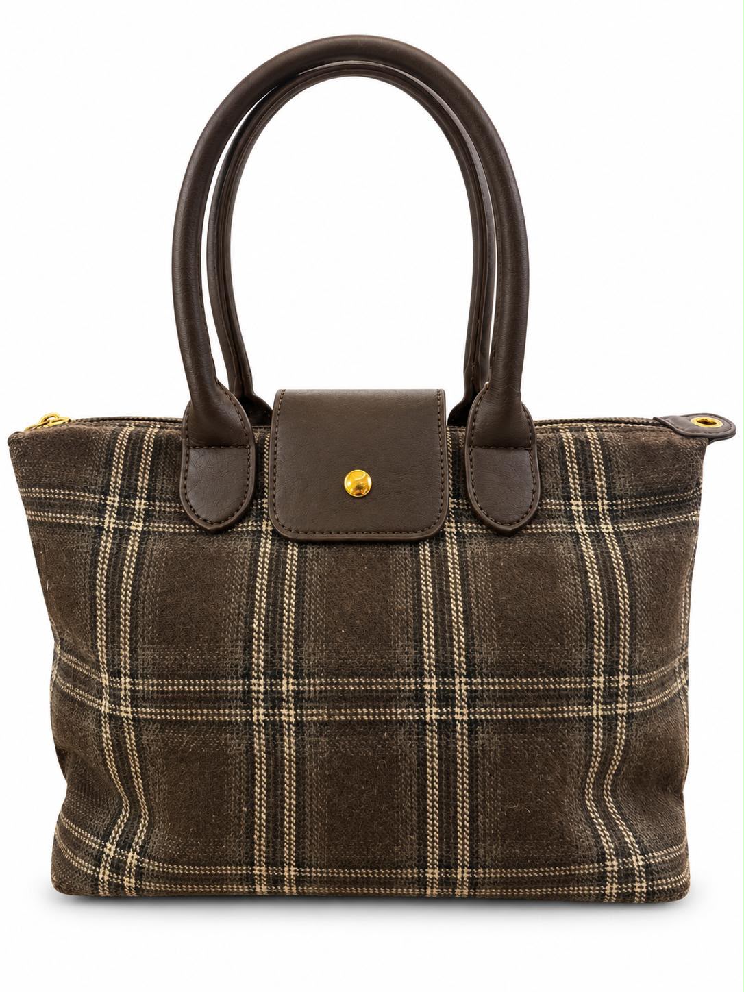 Bolso cuadros LNGCHMP