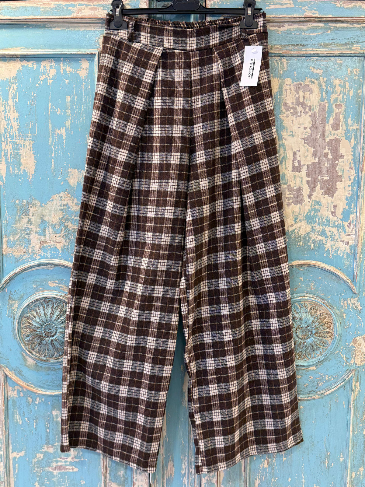 Pantalón de cuadros Balloon