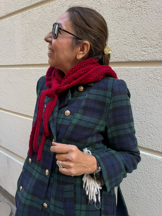 Balaclava estriada hecha a mano (Mod.25)
