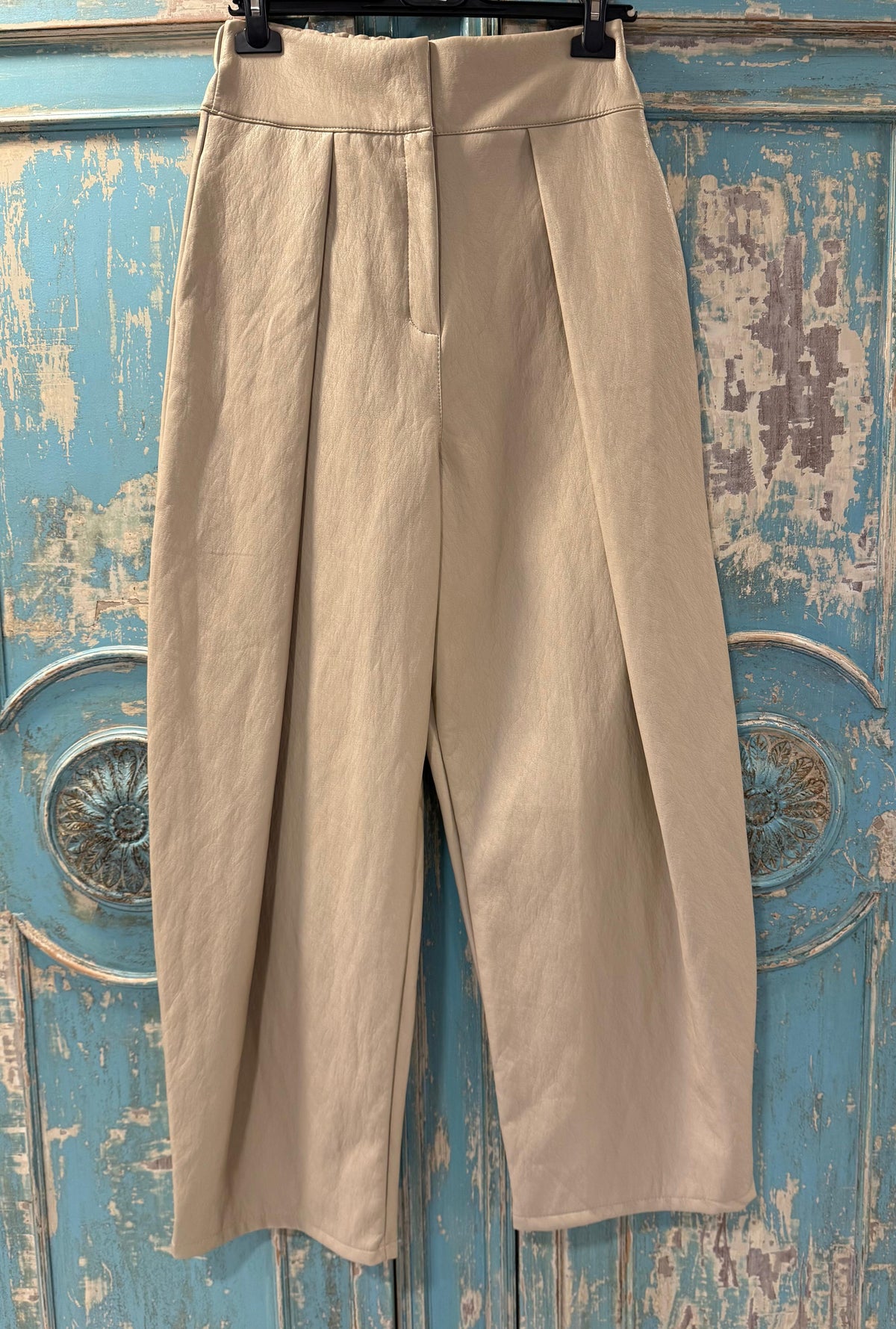 Pantalón Efecto piel Balloon