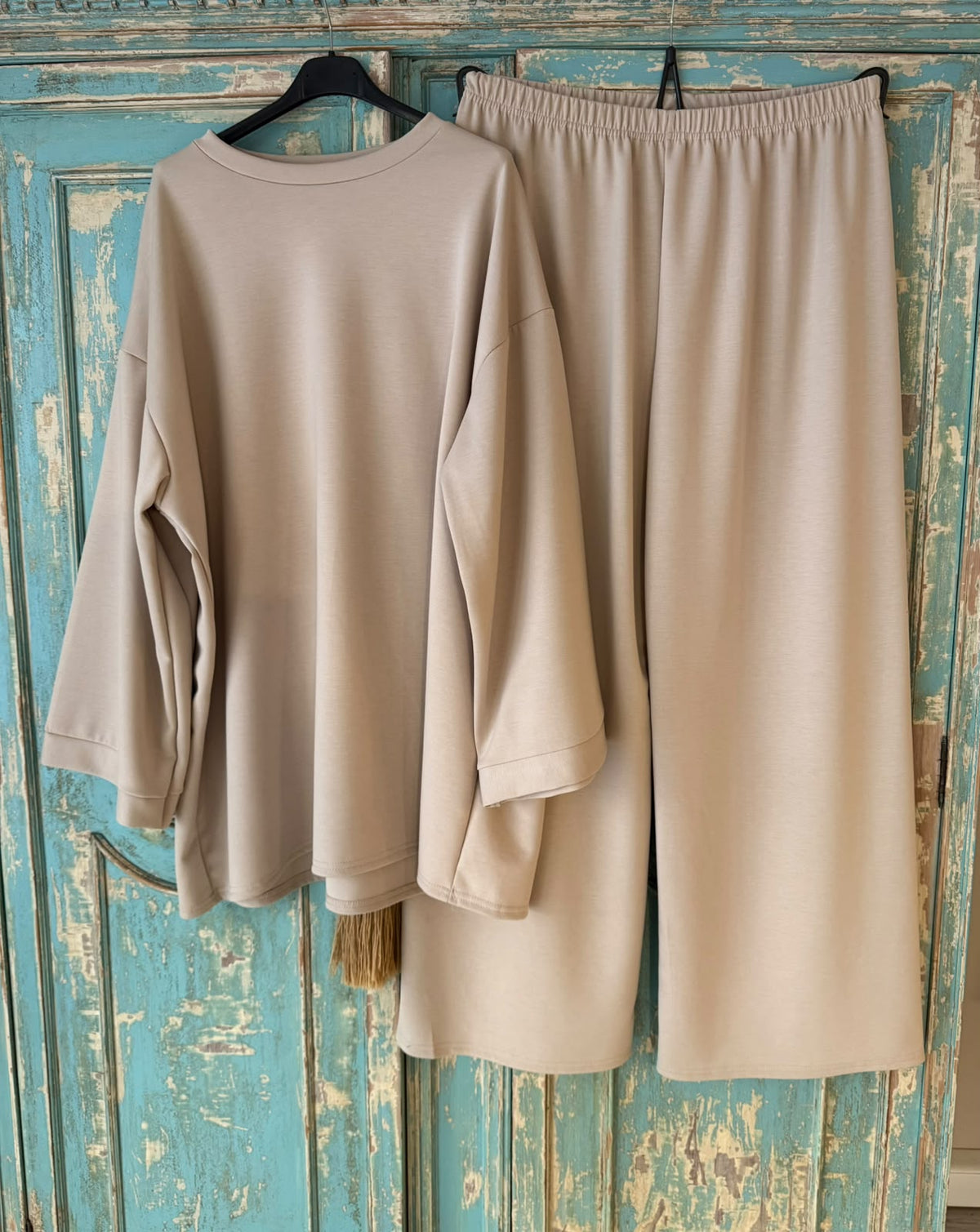 Conjunto punto talla grande