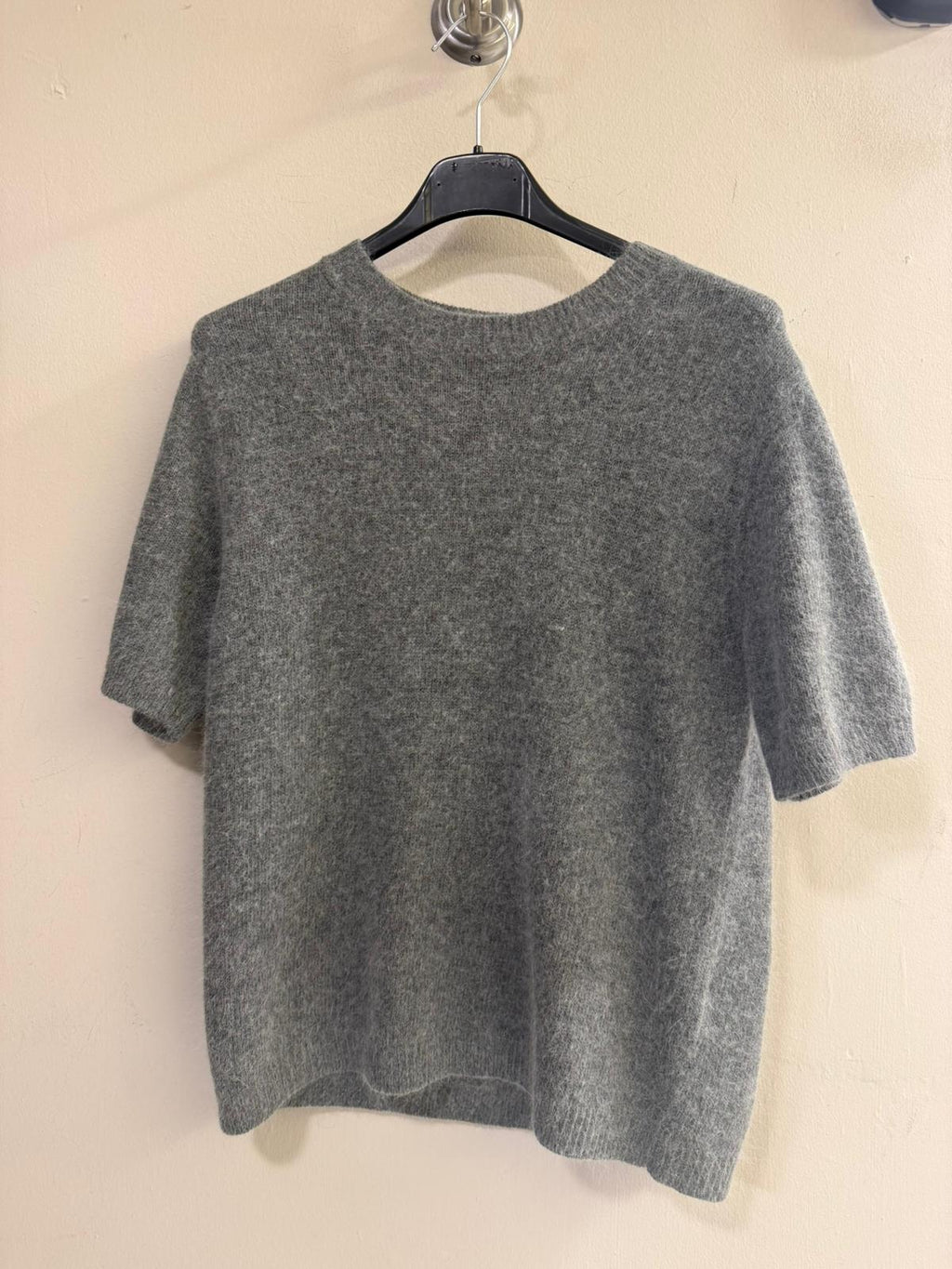 Jersey Manga Corta Angora - Punto Premium Mujer