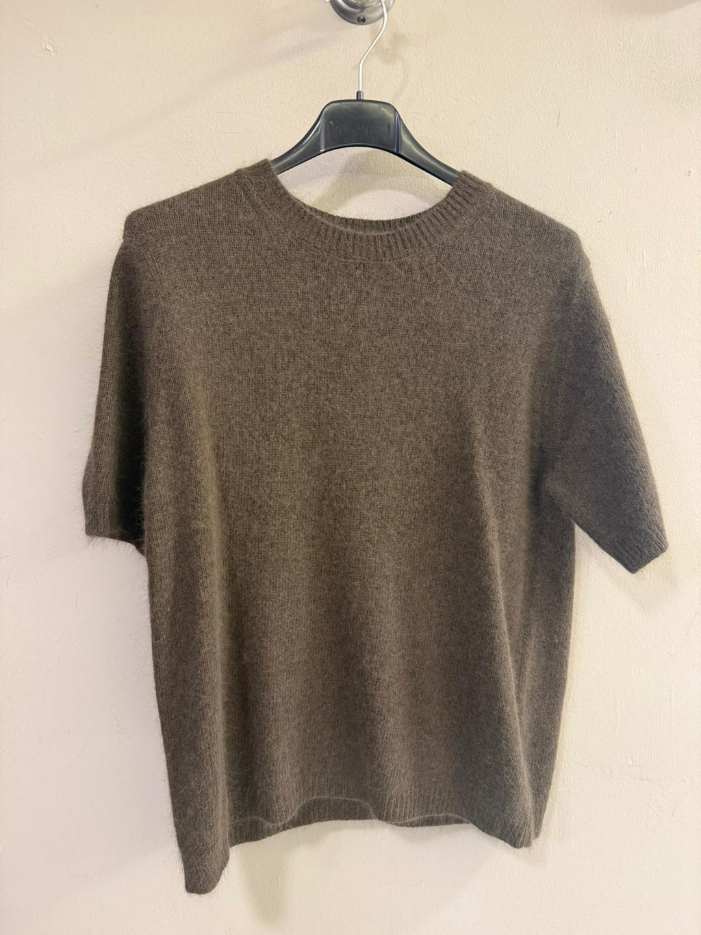 Jersey Manga Corta Angora - Punto Premium Mujer