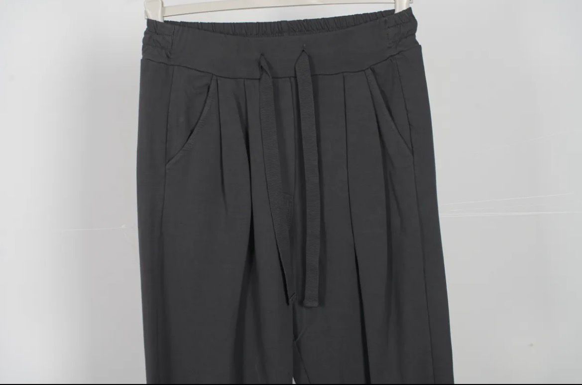 Pantalón Marrón de Pinzas Mujer - Algodón Elástico Premium | Dondola